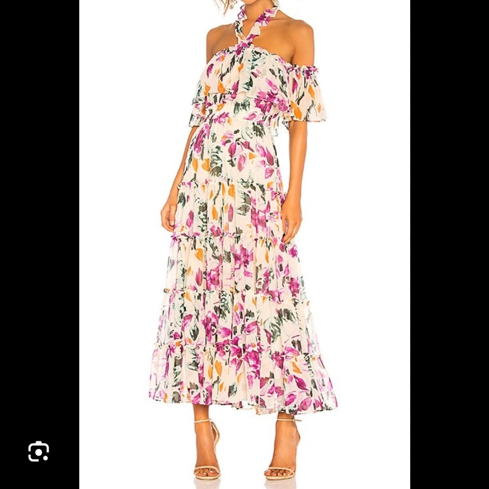 MISA Los Angeles Mila maxi dress size medium